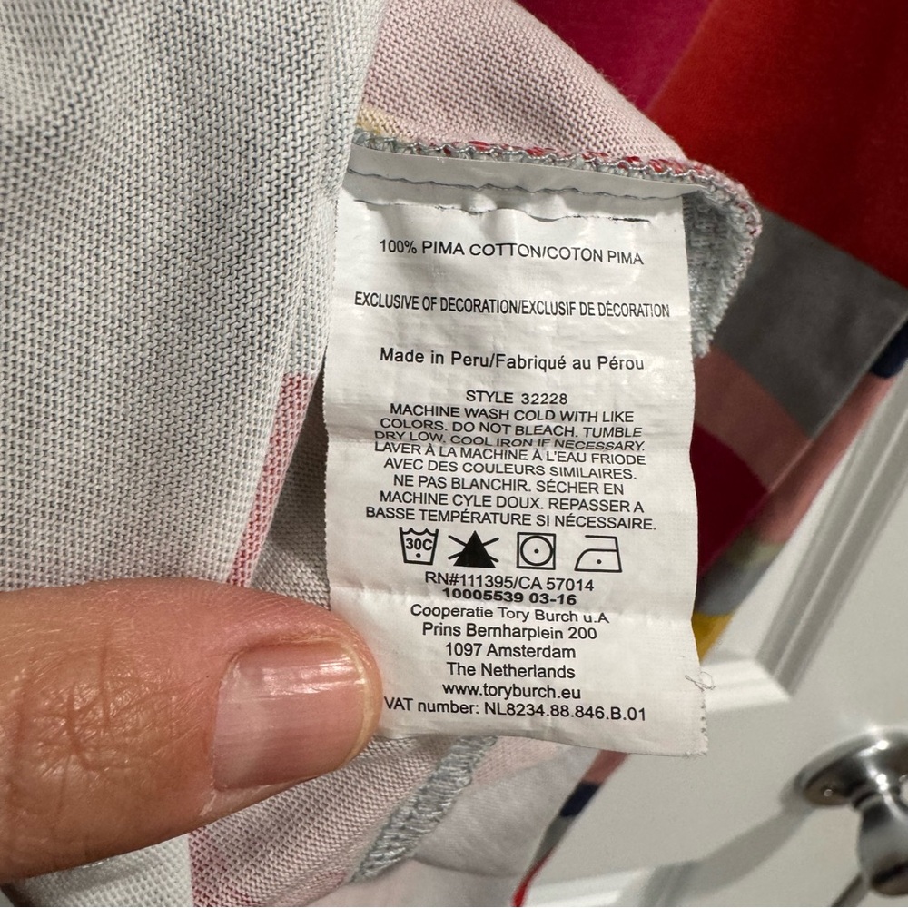 Tory Burch Kimberly Patchwork Geometric Print Dre… - image 5